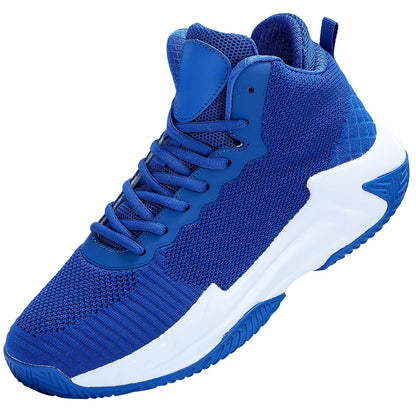 High-top upper basketball shoes (men's style) sports shoes, breathable sports shoes, anti-slip shoes