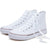 High-top sports shoes, classic high-top canvas shoes, lace-up style, men's fashionable sports shoes
