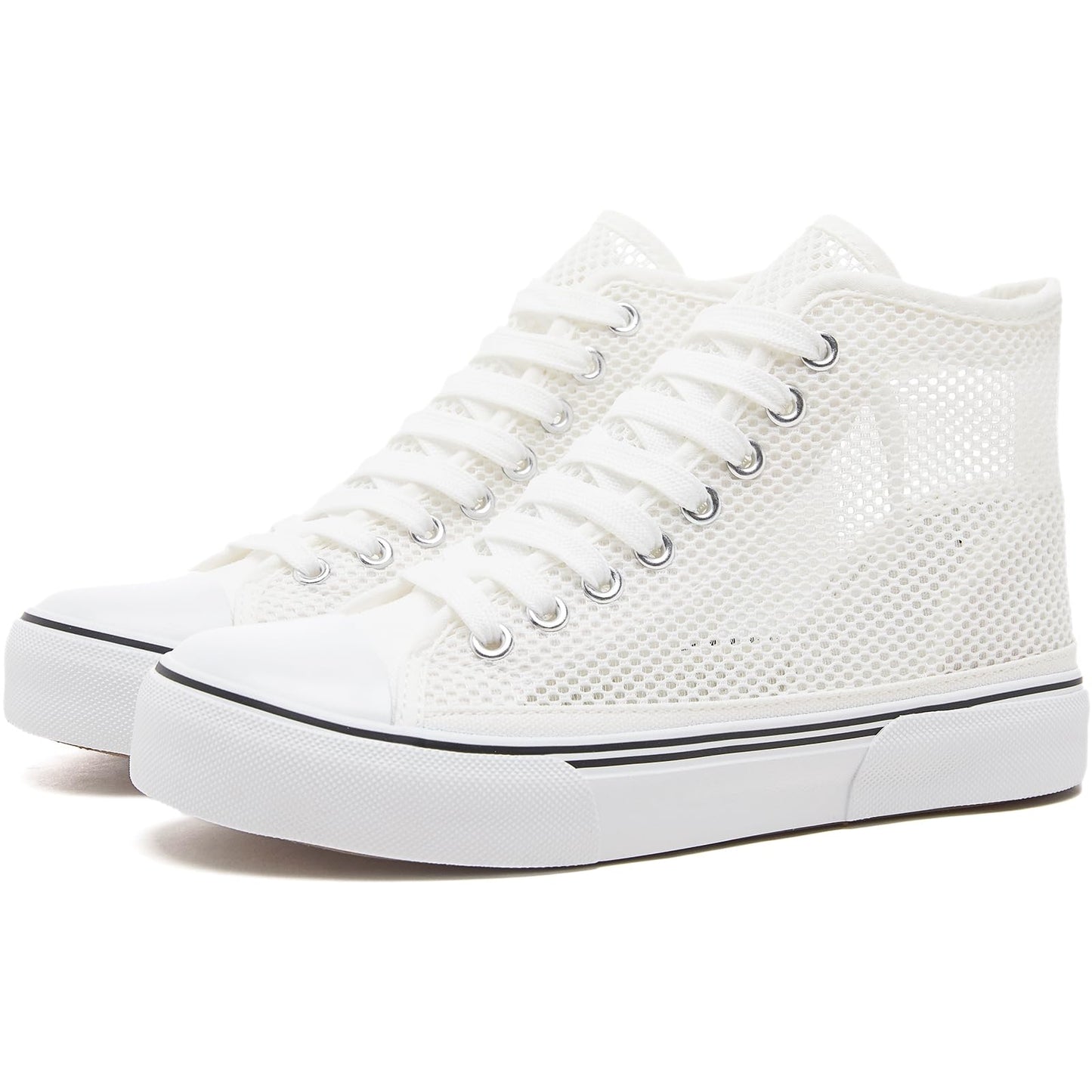 High-top sports shoes, classic high-top canvas shoes, lace-up style, men's fashionable sports shoes