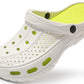 Men's and women's arched wooden-bottom flat shoes with a flat sole, garden shoes, casual shoes, non-buckle outdoor beach water shoes, detachable cushioning foot pads