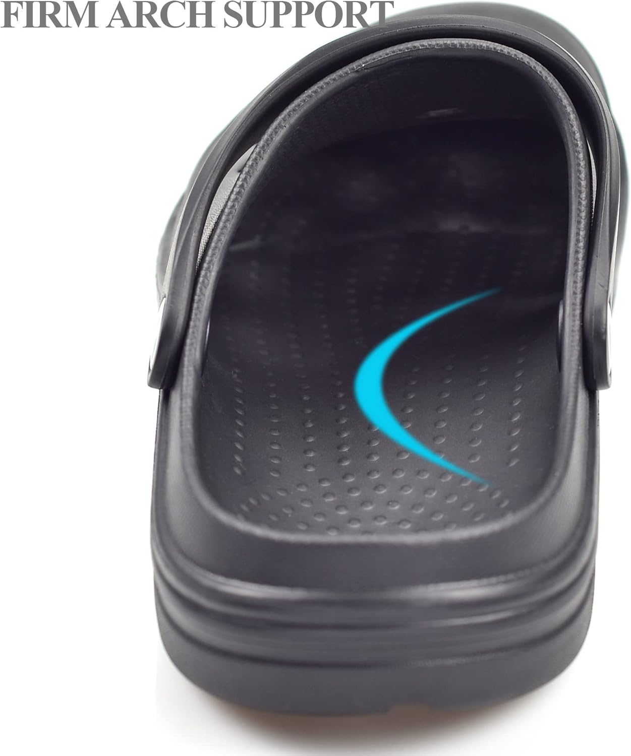 Men's garden slippers, easy-to-on-and-off work shoes with arch support function, women's and men's quick-drying waterproof slippers, casual sandals, comfortable slippers