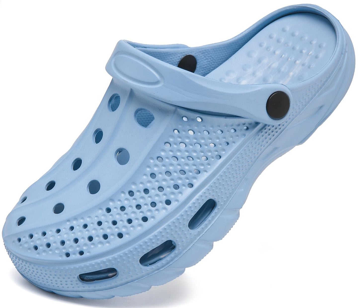 Men's and women's arched wooden-bottom flat shoes with a flat sole, garden shoes, casual shoes, non-buckle outdoor beach water shoes, detachable cushioning foot pads
