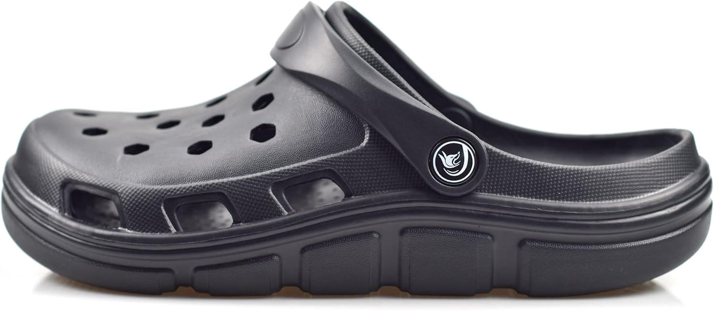 Men's garden slippers, easy-to-on-and-off work shoes with arch support function, women's and men's quick-drying waterproof slippers, casual sandals, comfortable slippers