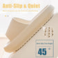 Men's rubber slippers, pillow house slippers, shower shoes, indoor slippers, bathroom slippers, beach shoes. Extremely comfortable, lightweight, thick sole, anti-slip, easy to clean.