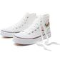High-top sports shoes, classic high-top canvas shoes, lace-up style, men's fashionable sports shoes