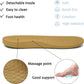 Men's and women's arched wooden-bottom flat shoes with a flat sole, garden shoes, casual shoes, non-buckle outdoor beach water shoes, detachable cushioning foot pads