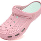 Men's and women's arched wooden-bottom flat shoes with a flat sole, garden shoes, casual shoes, non-buckle outdoor beach water shoes, detachable cushioning foot pads