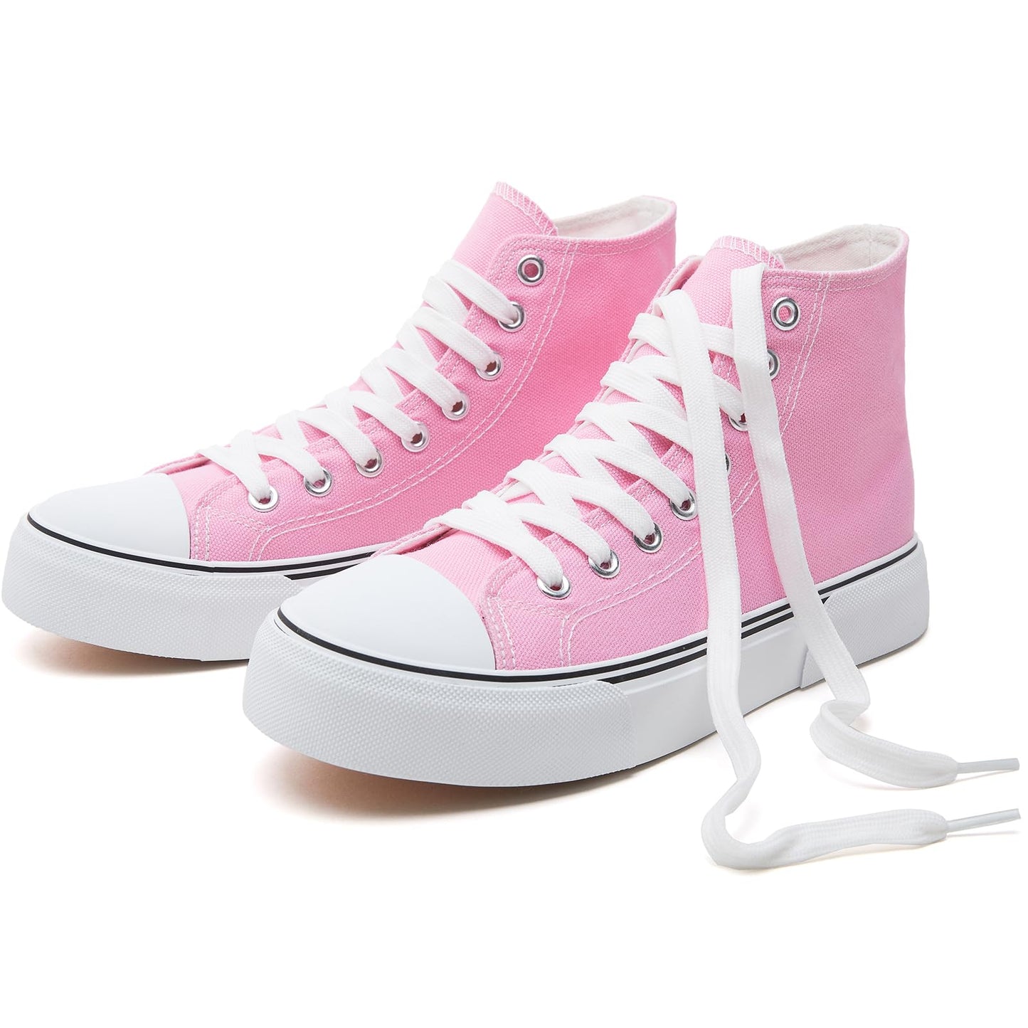 High-top sports shoes, classic high-top canvas shoes, lace-up style, men's fashionable sports shoes