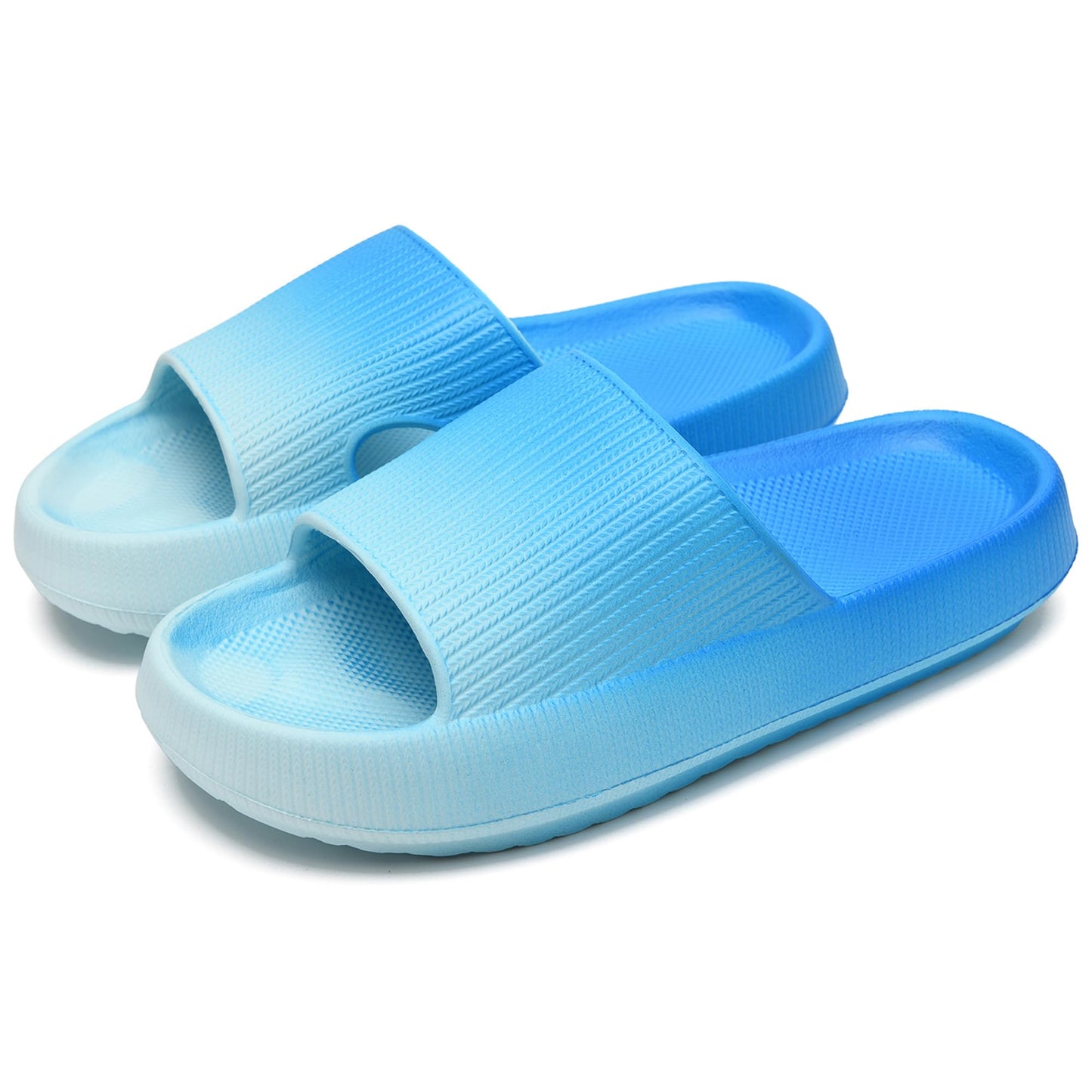 Men's rubber slippers, pillow house slippers, shower shoes, indoor slippers, bathroom slippers, beach shoes. Extremely comfortable, lightweight, thick sole, anti-slip, easy to clean.