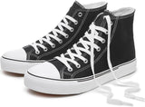 High-top sports shoes, classic high-top canvas shoes, lace-up style, men's fashionable sports shoes