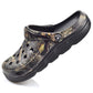 Men's garden slippers, easy-to-on-and-off work shoes with arch support function, women's and men's quick-drying waterproof slippers, casual sandals, comfortable slippers