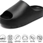 Universal men's and women's EVA soft rebound skate shoes, thick-soled slip-on men's pillow-style skate shoes, and rain boots suitable for both outdoor and indoor home wear.
