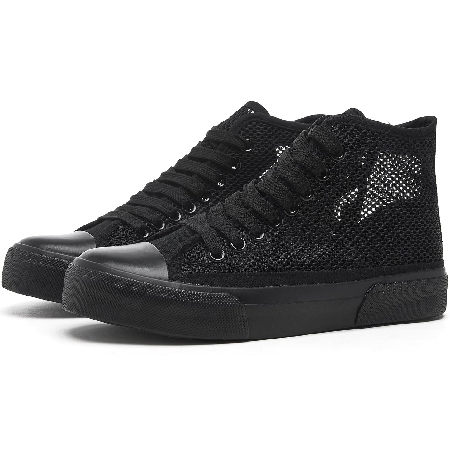 High-top sports shoes, classic high-top canvas shoes, lace-up style, men's fashionable sports shoes