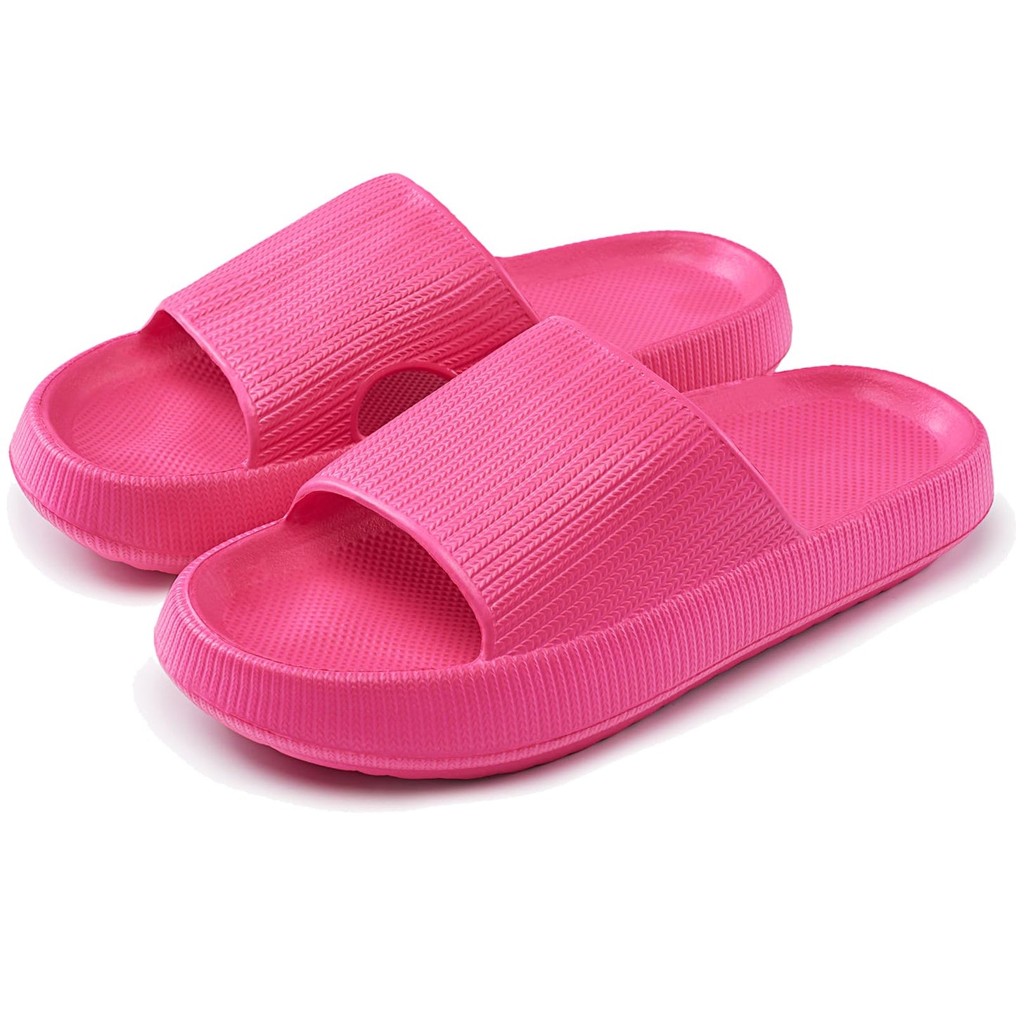 Men's rubber slippers, pillow house slippers, shower shoes, indoor slippers, bathroom slippers, beach shoes. Extremely comfortable, lightweight, thick sole, anti-slip, easy to clean.