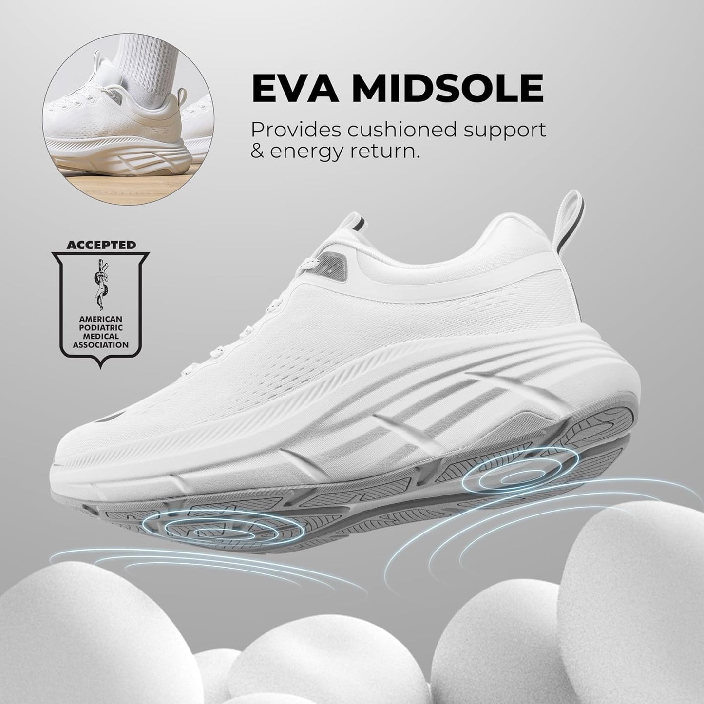 Men's walking shoes / running shoes / tennis shoes. Comfortable, anti-slip and breathable design. Suitable for sports and fitness, gym workouts, and casual wear. Fashionable sports shoes.