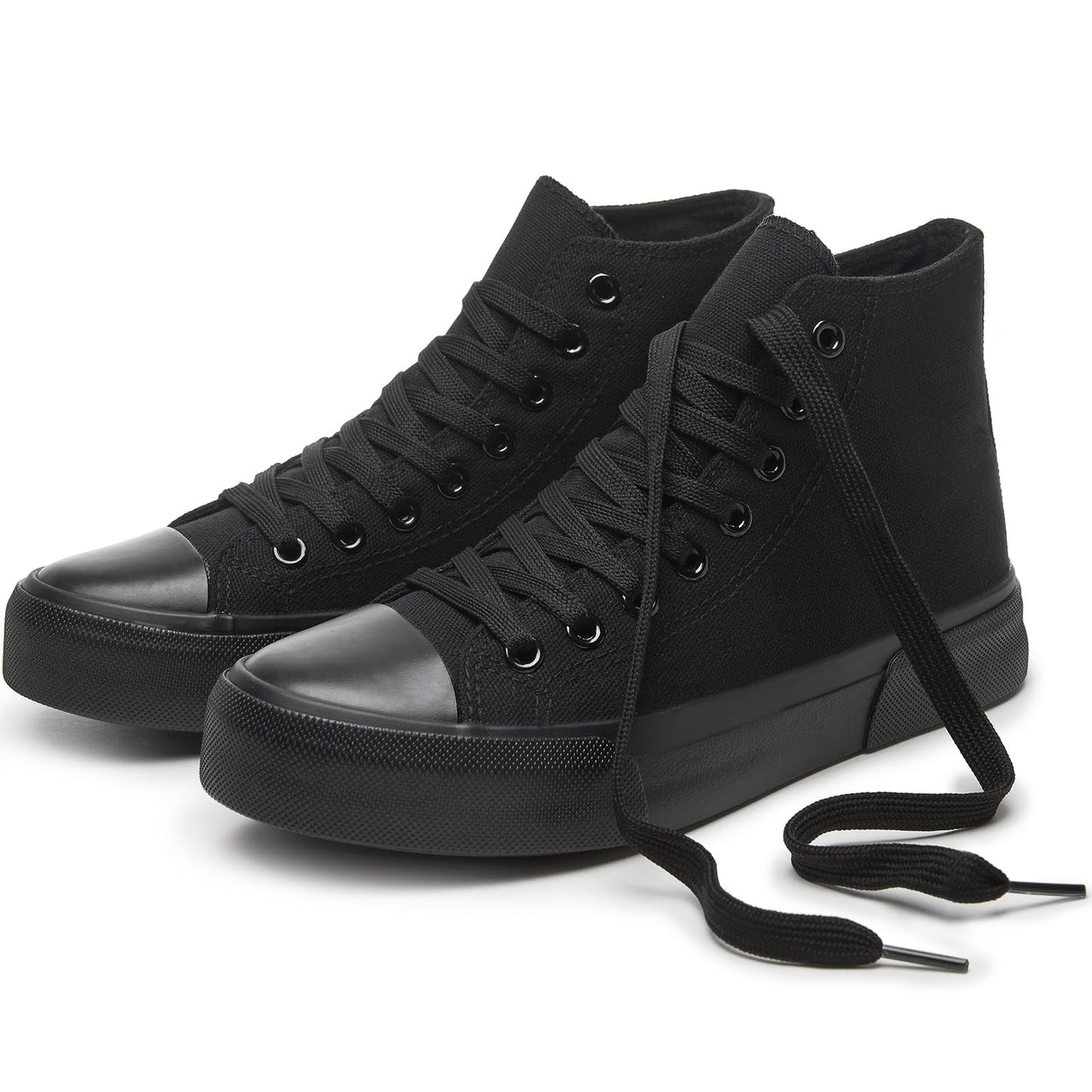 High-top sports shoes, classic high-top canvas shoes, lace-up style, men's fashionable sports shoes