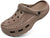 Men's and women's arched wooden-bottom flat shoes with a flat sole, garden shoes, casual shoes, non-buckle outdoor beach water shoes, detachable cushioning foot pads