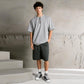 Men's canvas low-top sports shoes, featuring a classic casual design. This stylish pair comes in white and black colors and is suitable for daily wear.