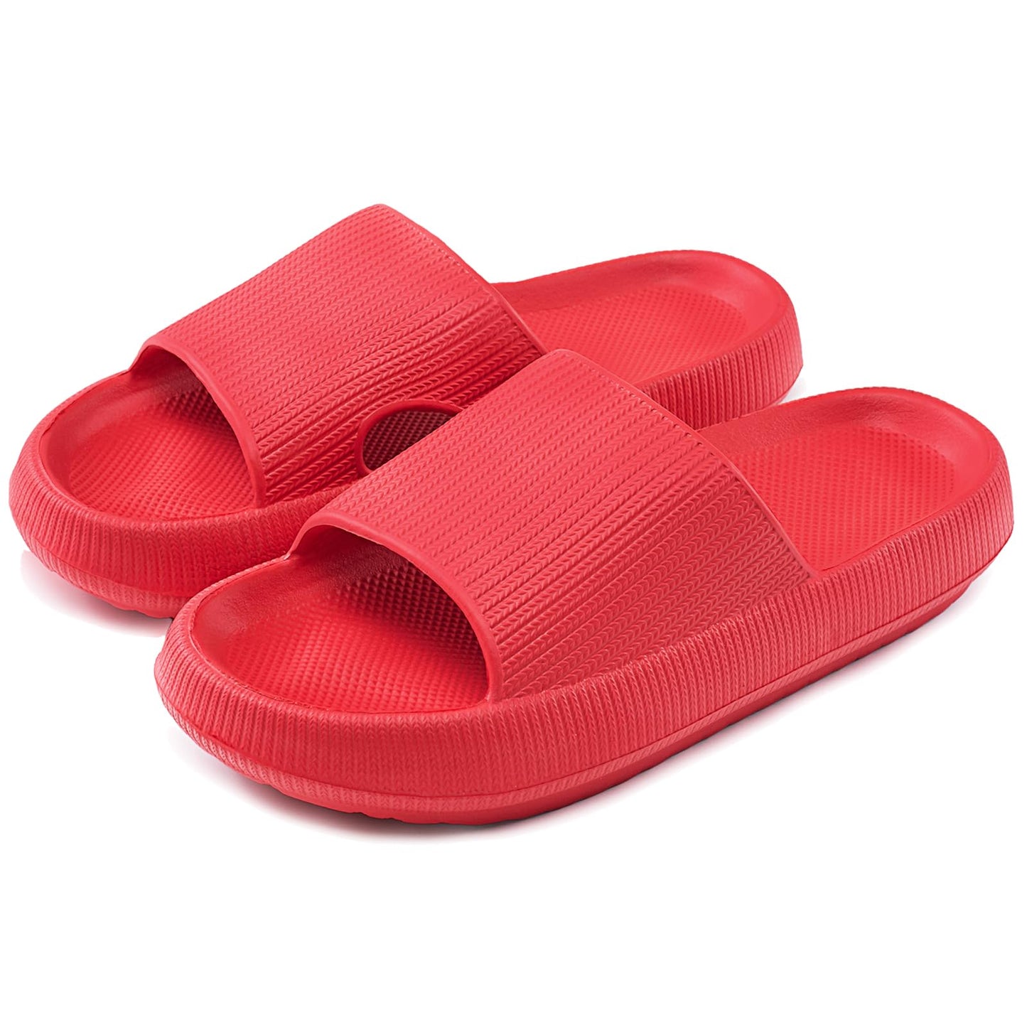 Men's rubber slippers, pillow house slippers, shower shoes, indoor slippers, bathroom slippers, beach shoes. Extremely comfortable, lightweight, thick sole, anti-slip, easy to clean.