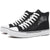 High-top sports shoes, classic high-top canvas shoes, lace-up style, men's fashionable sports shoes