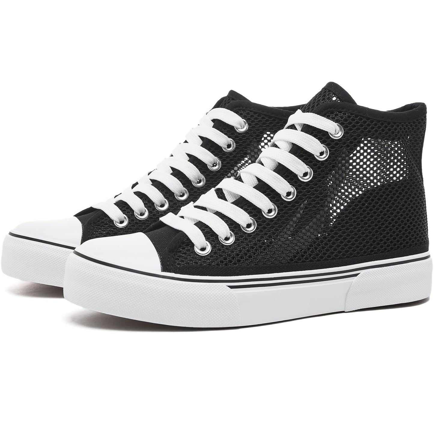 High-top sports shoes, classic high-top canvas shoes, lace-up style, men's fashionable sports shoes