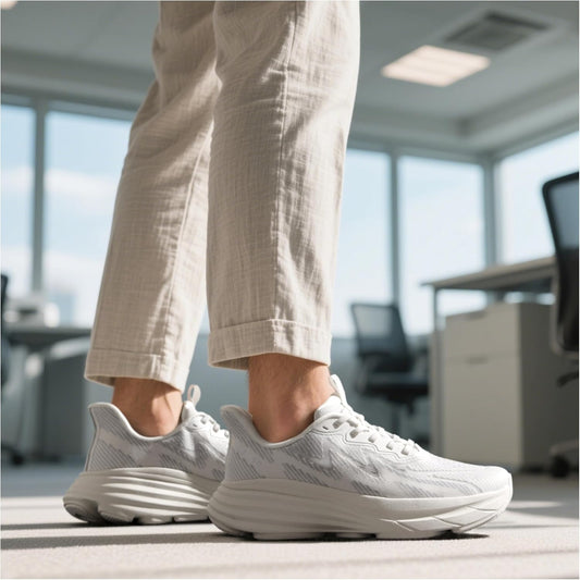 Men's Hands-Free Slip-on Cushioned Non-slip Athletic Sneakers