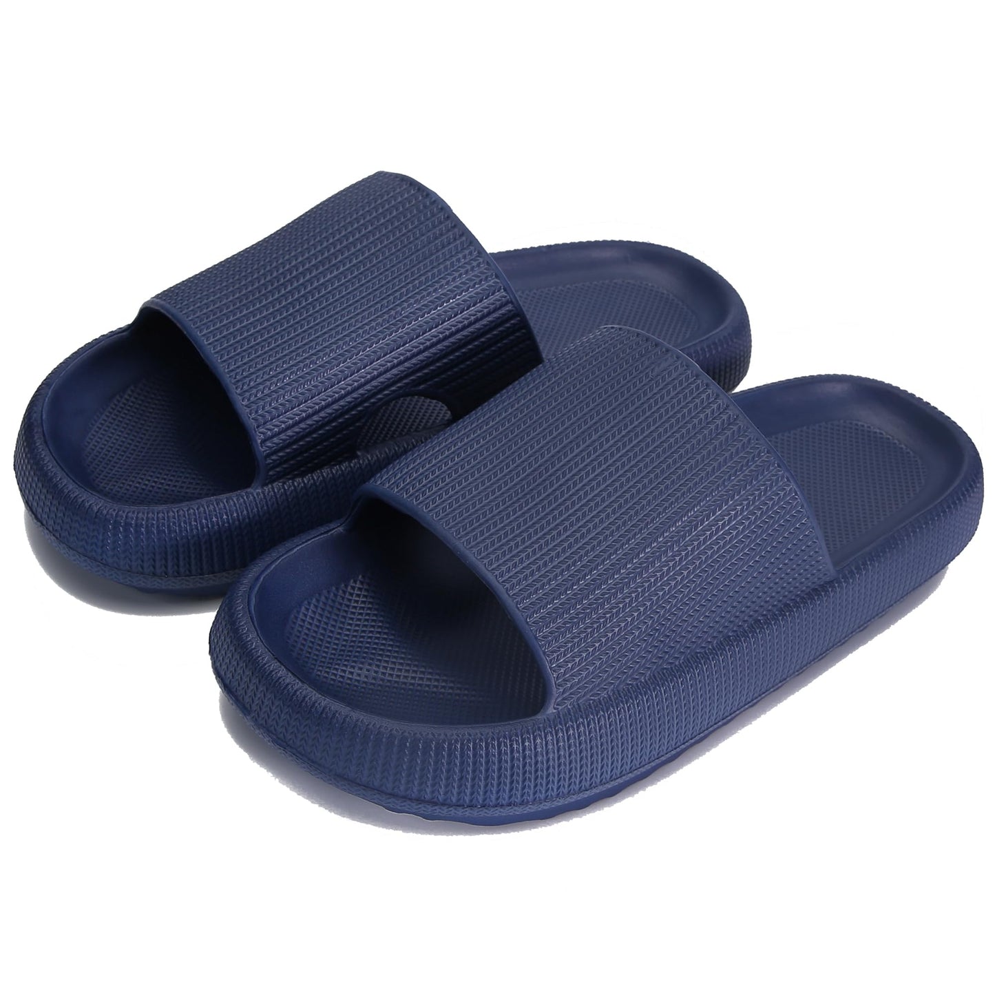 Men's rubber slippers, pillow house slippers, shower shoes, indoor slippers, bathroom slippers, beach shoes. Extremely comfortable, lightweight, thick sole, anti-slip, easy to clean.