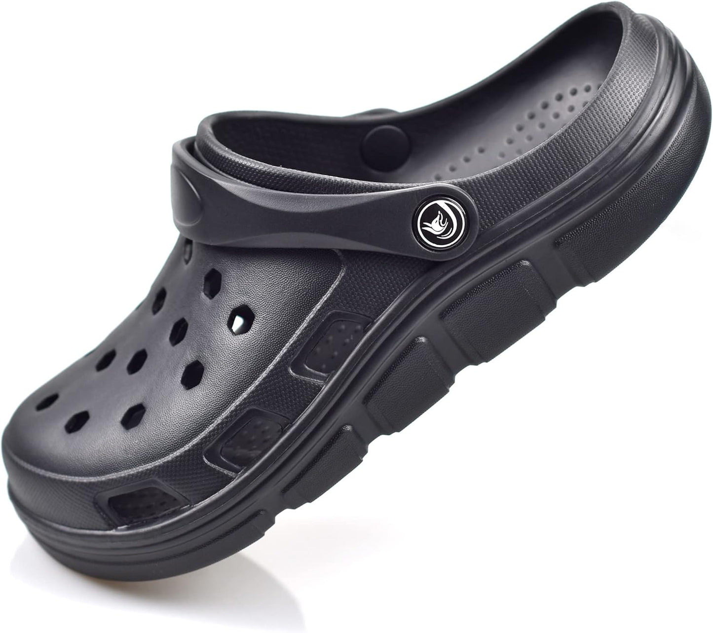 Men's garden slippers, easy-to-on-and-off work shoes with arch support function, women's and men's quick-drying waterproof slippers, casual sandals, comfortable slippers
