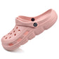 Men's garden slippers, easy-to-on-and-off work shoes with arch support function, women's and men's quick-drying waterproof slippers, casual sandals, comfortable slippers