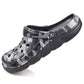 Men's garden slippers, easy-to-on-and-off work shoes with arch support function, women's and men's quick-drying waterproof slippers, casual sandals, comfortable slippers