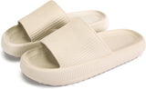 Men's rubber slippers, pillow house slippers, shower shoes, indoor slippers, bathroom slippers, beach shoes. Extremely comfortable, lightweight, thick sole, anti-slip, easy to clean.