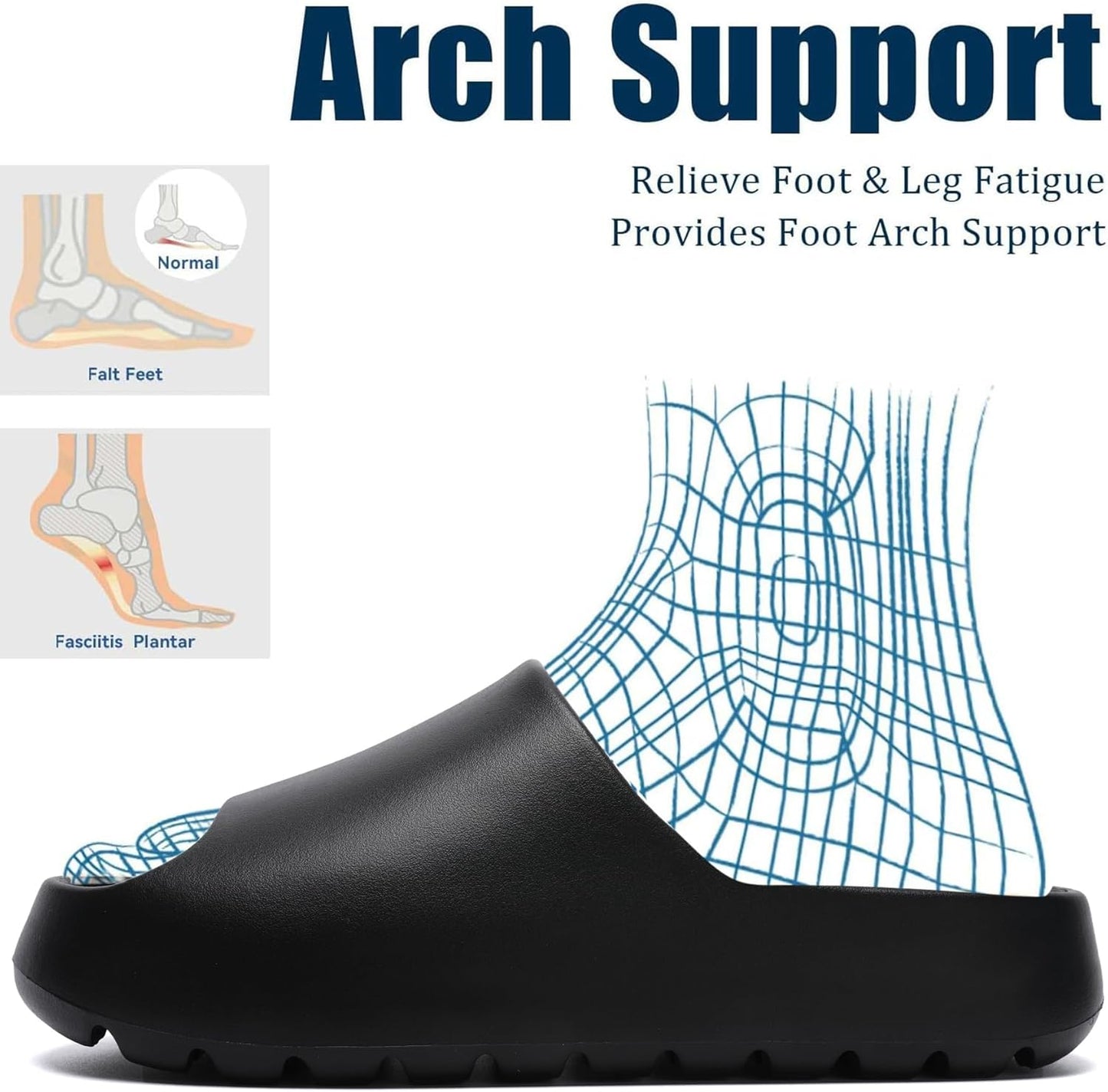 Universal men's and women's EVA soft rebound skate shoes, thick-soled slip-on men's pillow-style skate shoes, and rain boots suitable for both outdoor and indoor home wear.