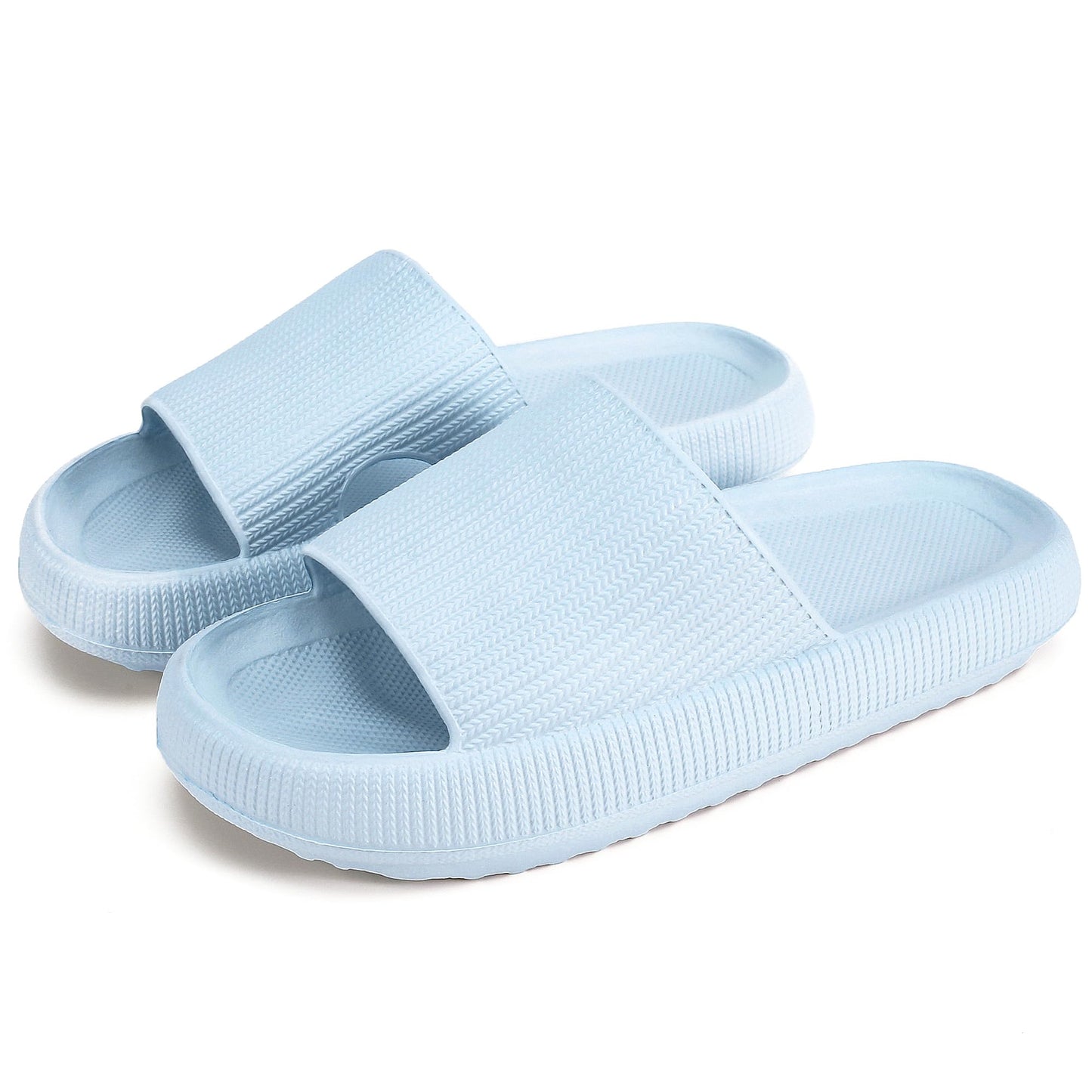 Men's rubber slippers, pillow house slippers, shower shoes, indoor slippers, bathroom slippers, beach shoes. Extremely comfortable, lightweight, thick sole, anti-slip, easy to clean.