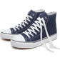 High-top sports shoes, classic high-top canvas shoes, lace-up style, men's fashionable sports shoes