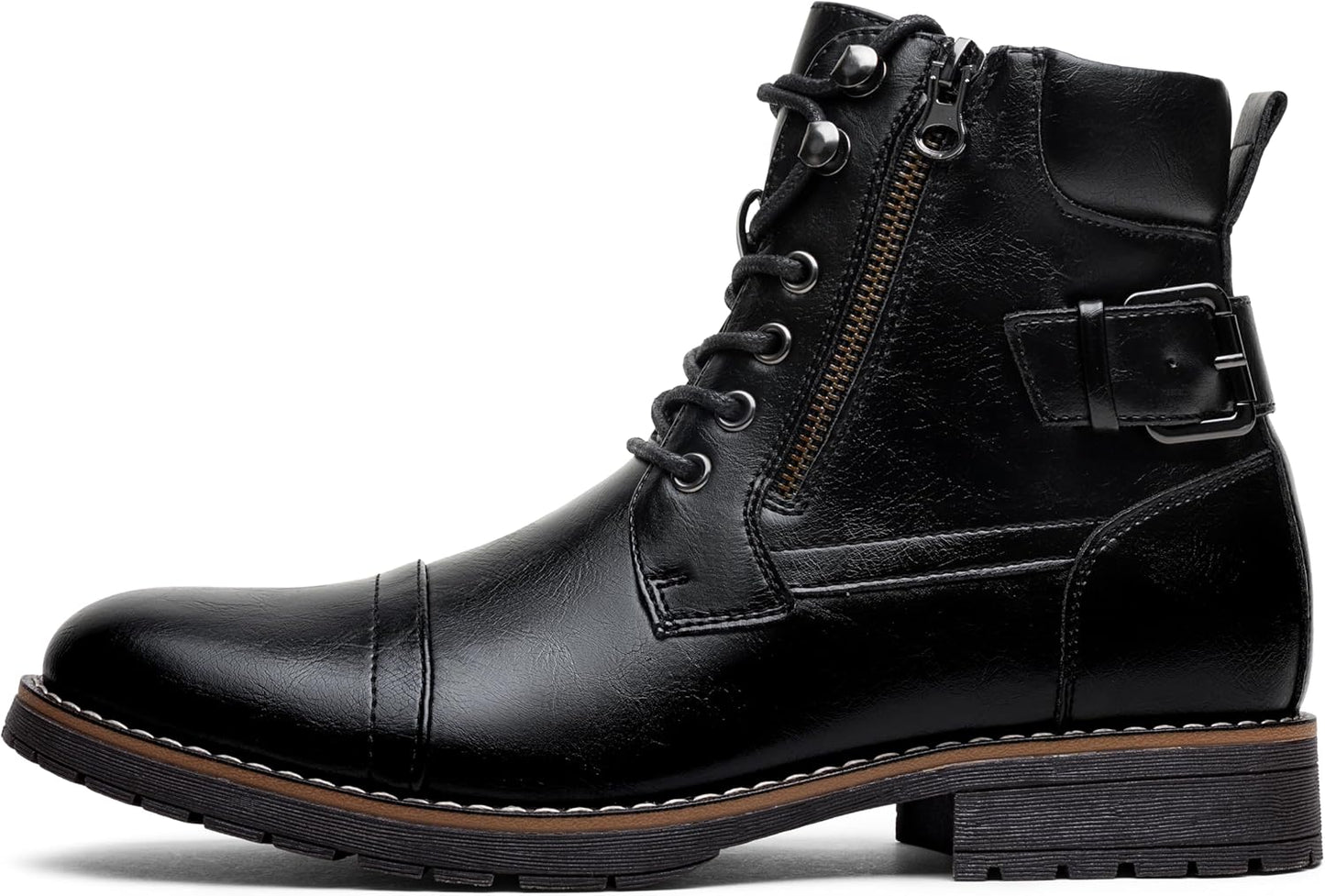 Men's casual boots - Riding anti-slip boots - Combat ankle decorative boots - Men's style