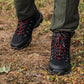 Men's waterproof hiking boots - anti-slip, lightweight, mid-to-high ankle, ankle-covering design, waterproof and breathable hiking shoes, mountaineering shoes