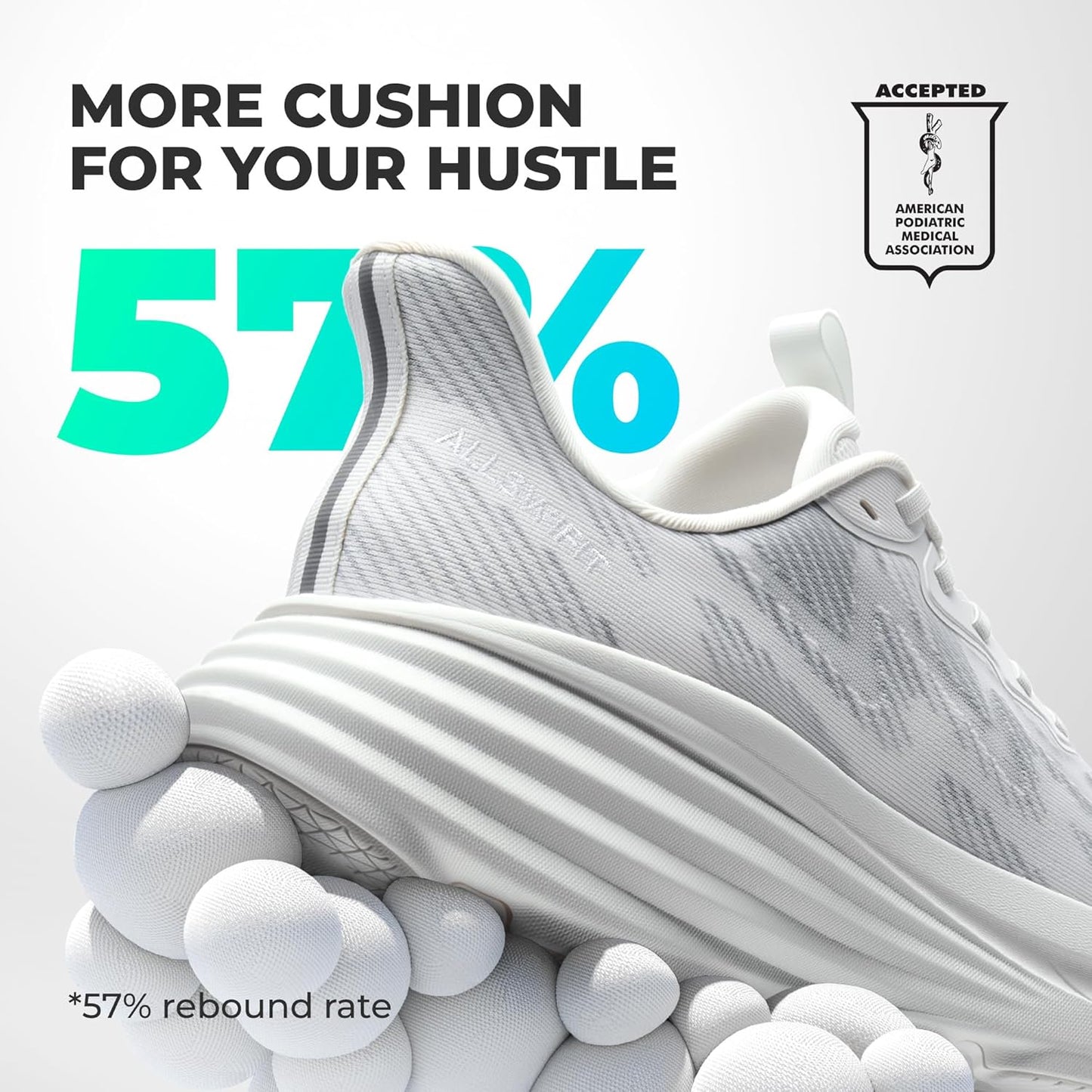 Men's Hands-Free Slip-on Cushioned Non-slip Athletic Sneakers